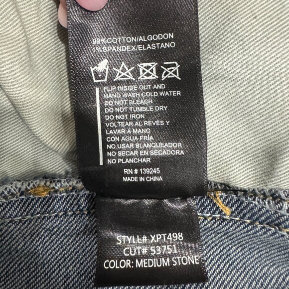 VBRT Barrel Baggy Jeans With Draw String NWT, Size 9 - Picture 17 of 17